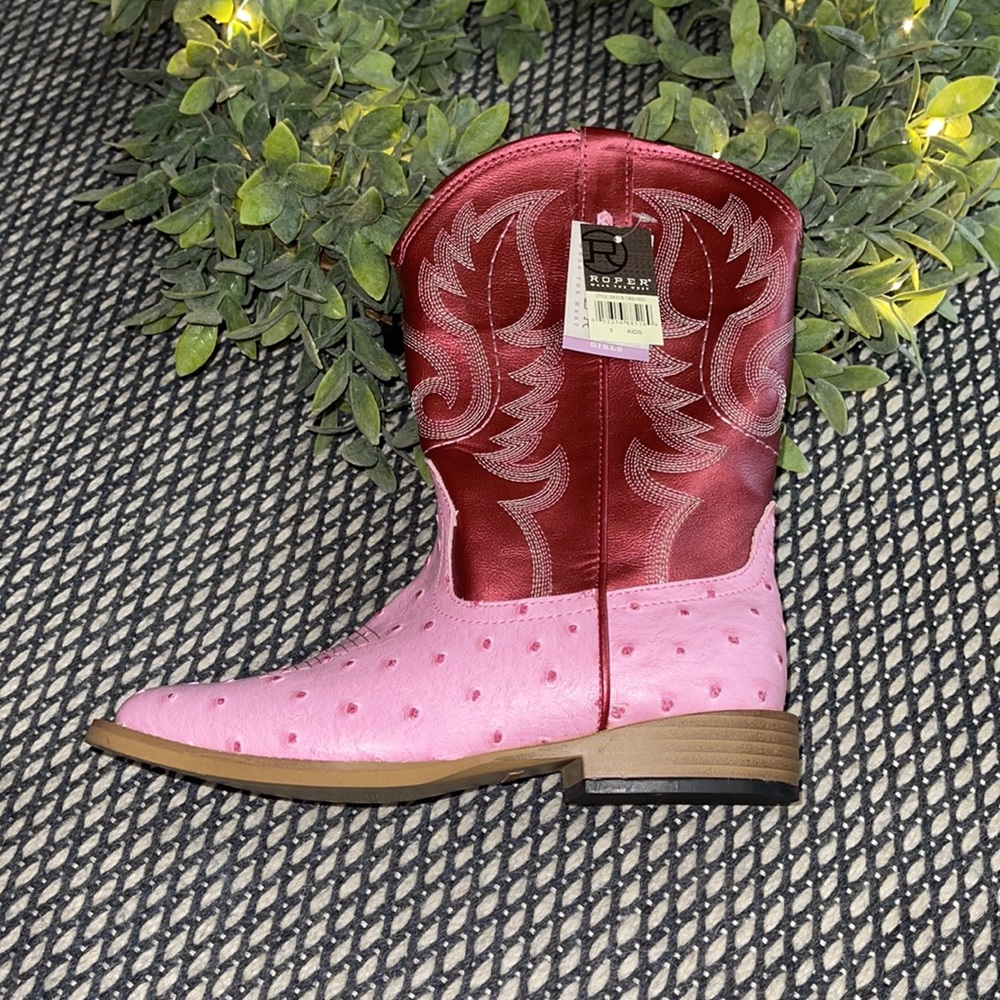 Roper Ostrich Boots - Picture 3 of 9